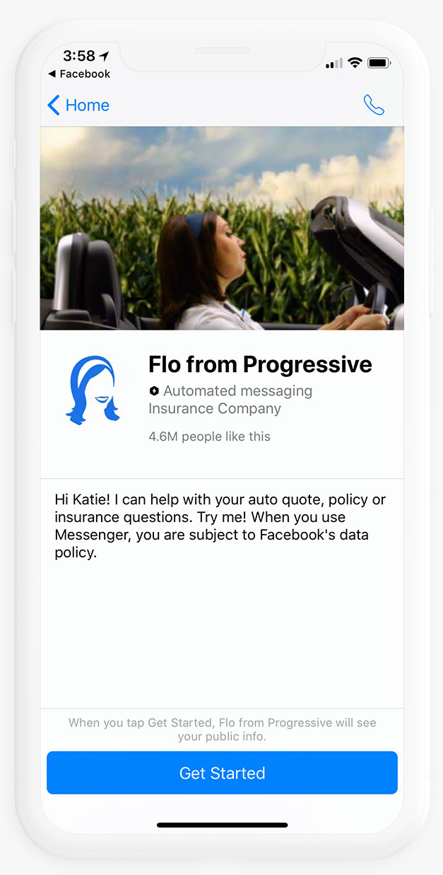 Want to chat with Flo? Progressive Announces New Auto Insurance Bot - Oct  17, 2017